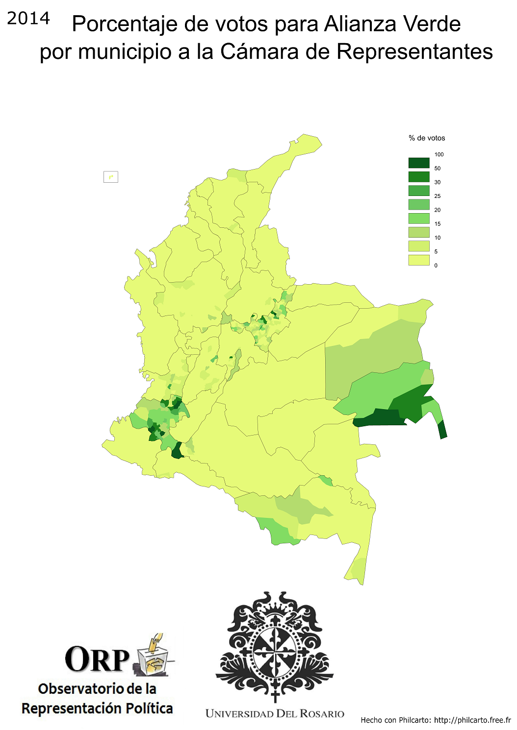 Alianza verde votos