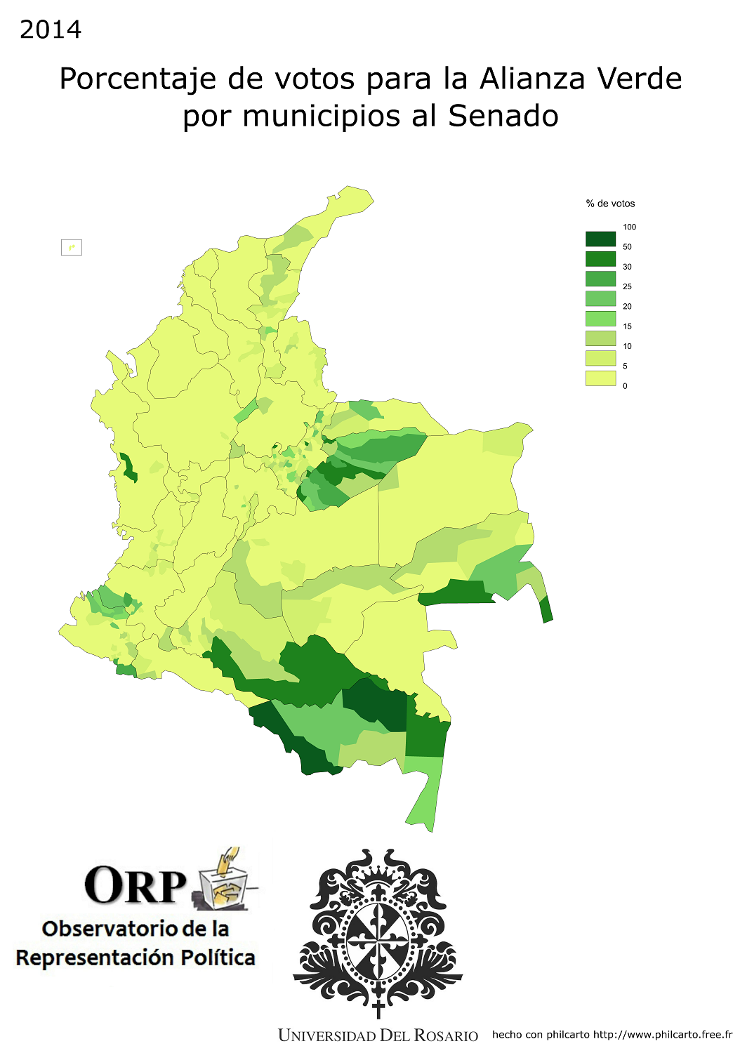 Alianza verde votos