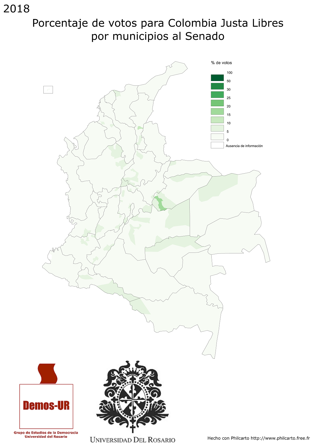 Colombia Justa Libre votos