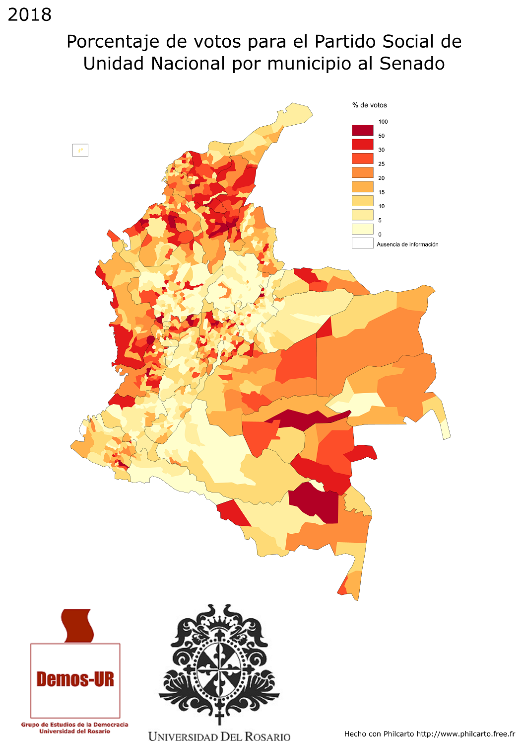 Partido de la U - senado