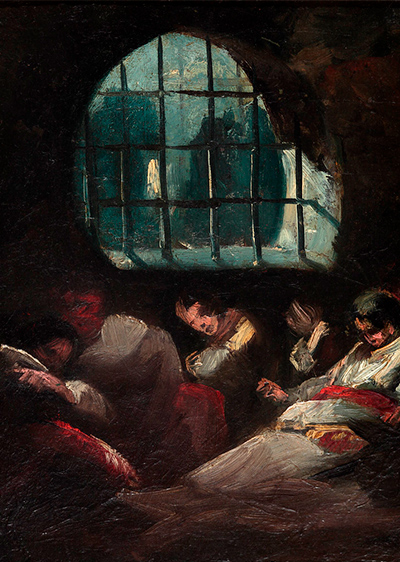 Pablo Gonzalvo Pérez, Escena de Carcel 1850