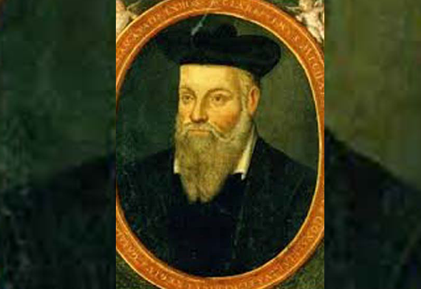 Portrait of Michel de Notre Dame called Nostradamus