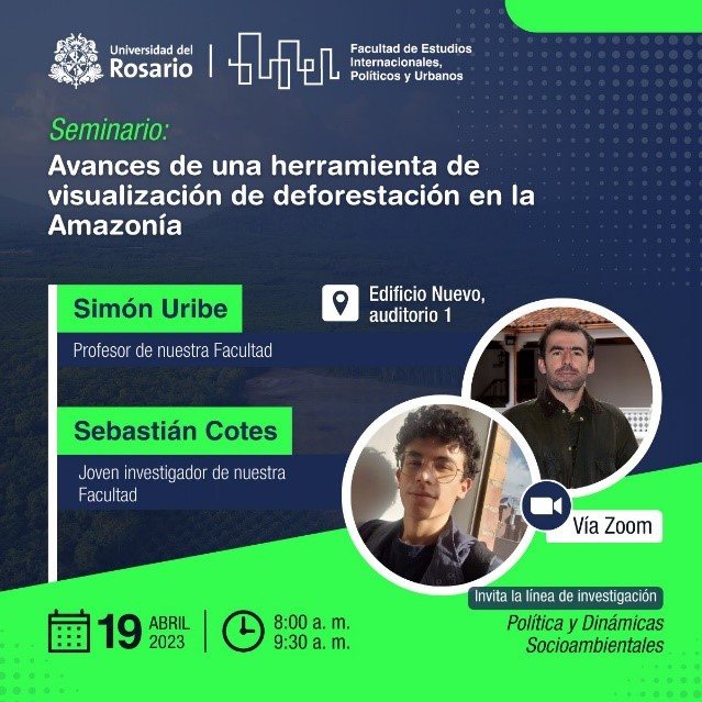 Seminario: Avances de una herramienta de visualización de deforestación en la Amazonía