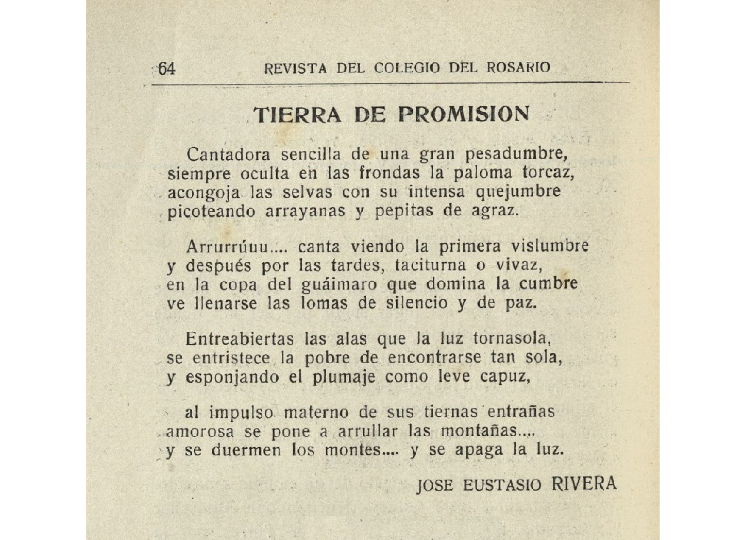 José Eustasio Rivera