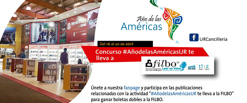 Concurso #AñodelasAméricasUR te lleva a la FILBO 2018