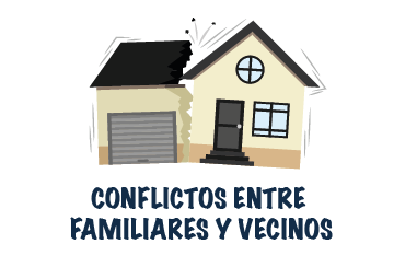 Conflictos entre familiares y vecinos