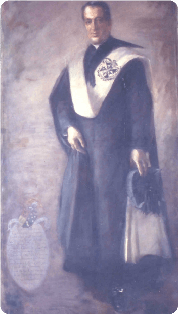 Retrato de Monseñor Rafael María Carrasquilla, 1904. AHUR, Álbum 6.1, Foto 002. 