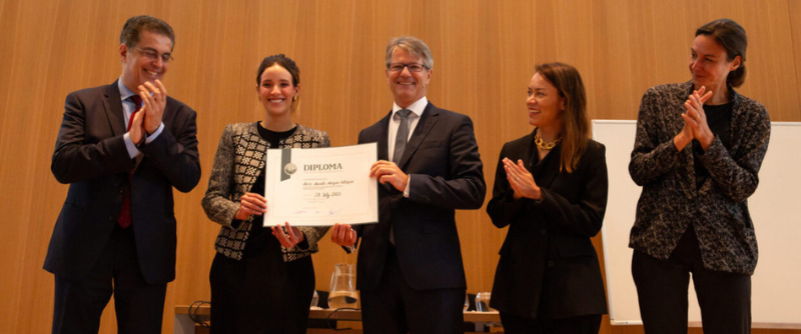 reconocimiento academia internacional del derecho en la haya